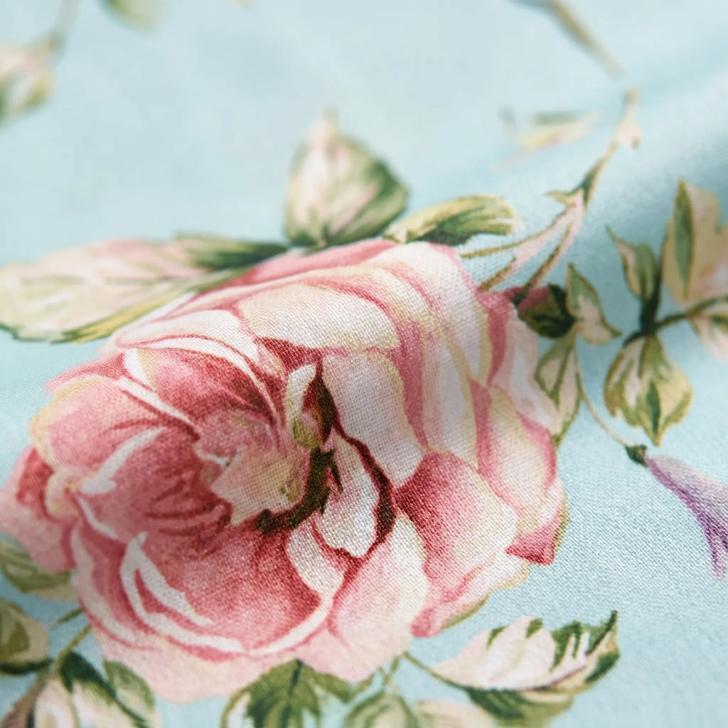 Midalis™ -  Floral Print Midi Dress -  Casual Daytime Outings