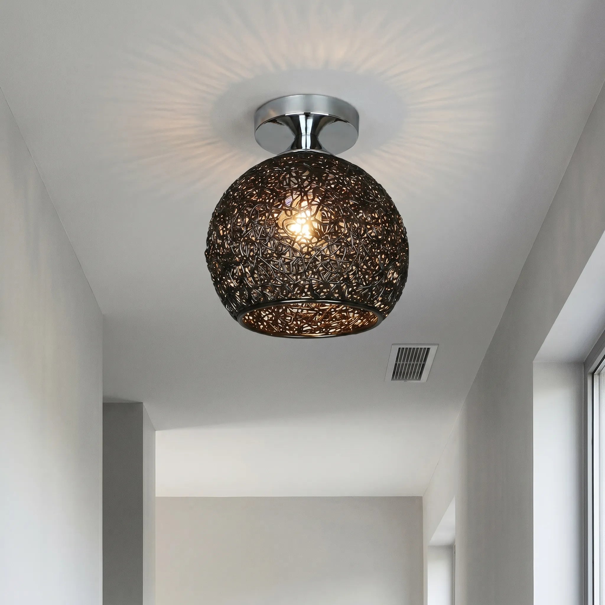 Nexom™ -  Modern Semi-Flush Ceiling Light -  Illuminating Living Spaces