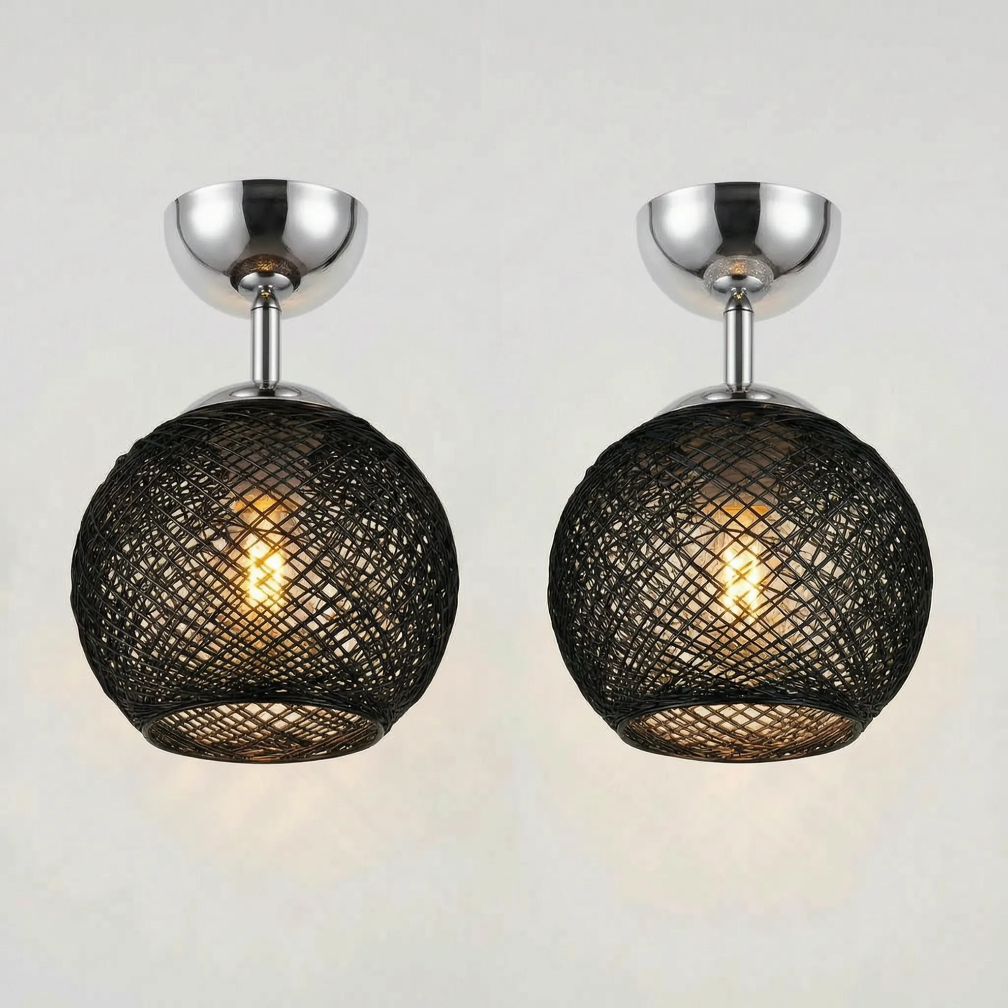 Nexom™ -  Modern Semi-Flush Ceiling Light -  Illuminating Living Spaces