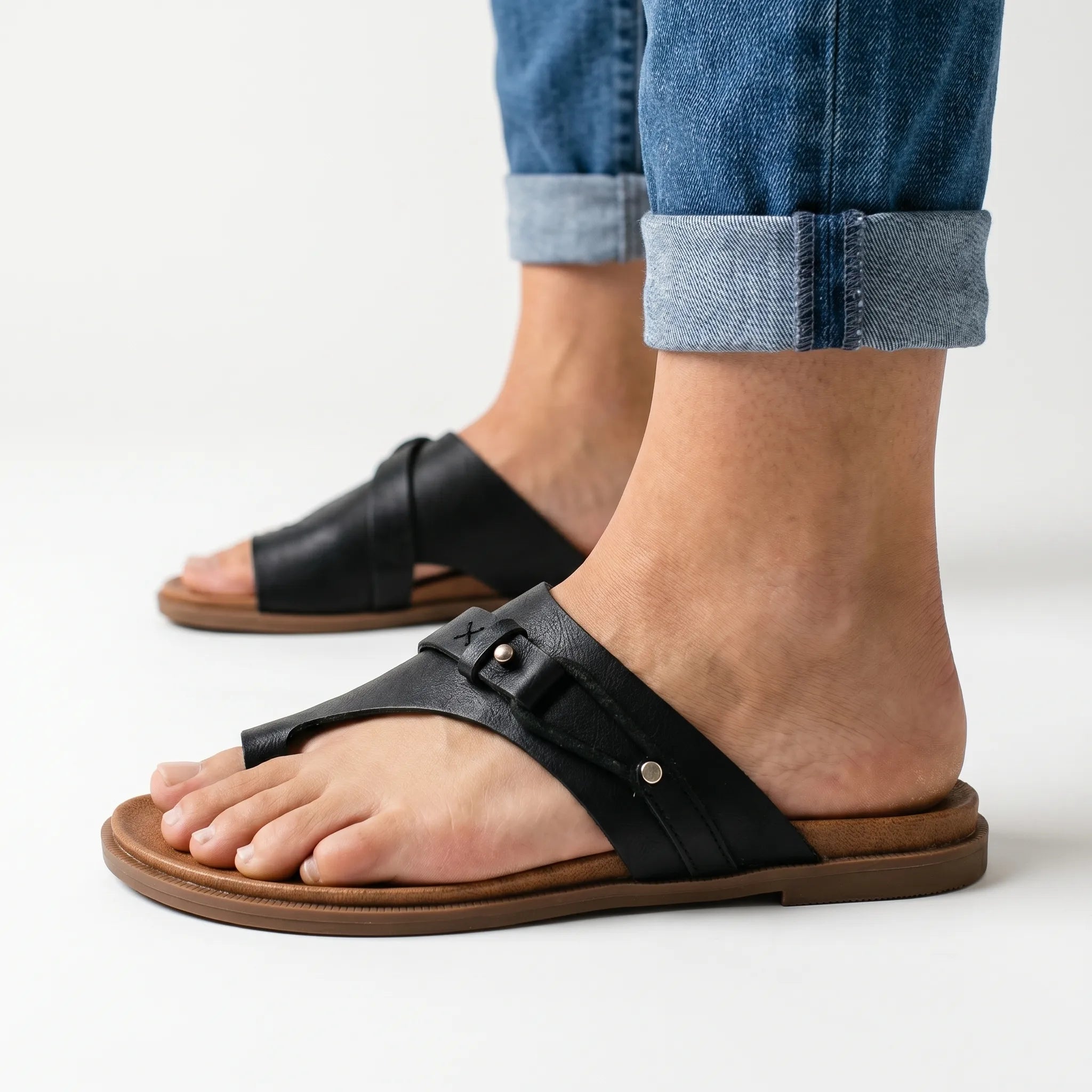 Nimbis™ -  Barefoot Style Flat Sandals -  Warm Weather Walks