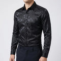 Noctrin™ -  Glossy Long Sleeve Shirt -  Evening Dinners