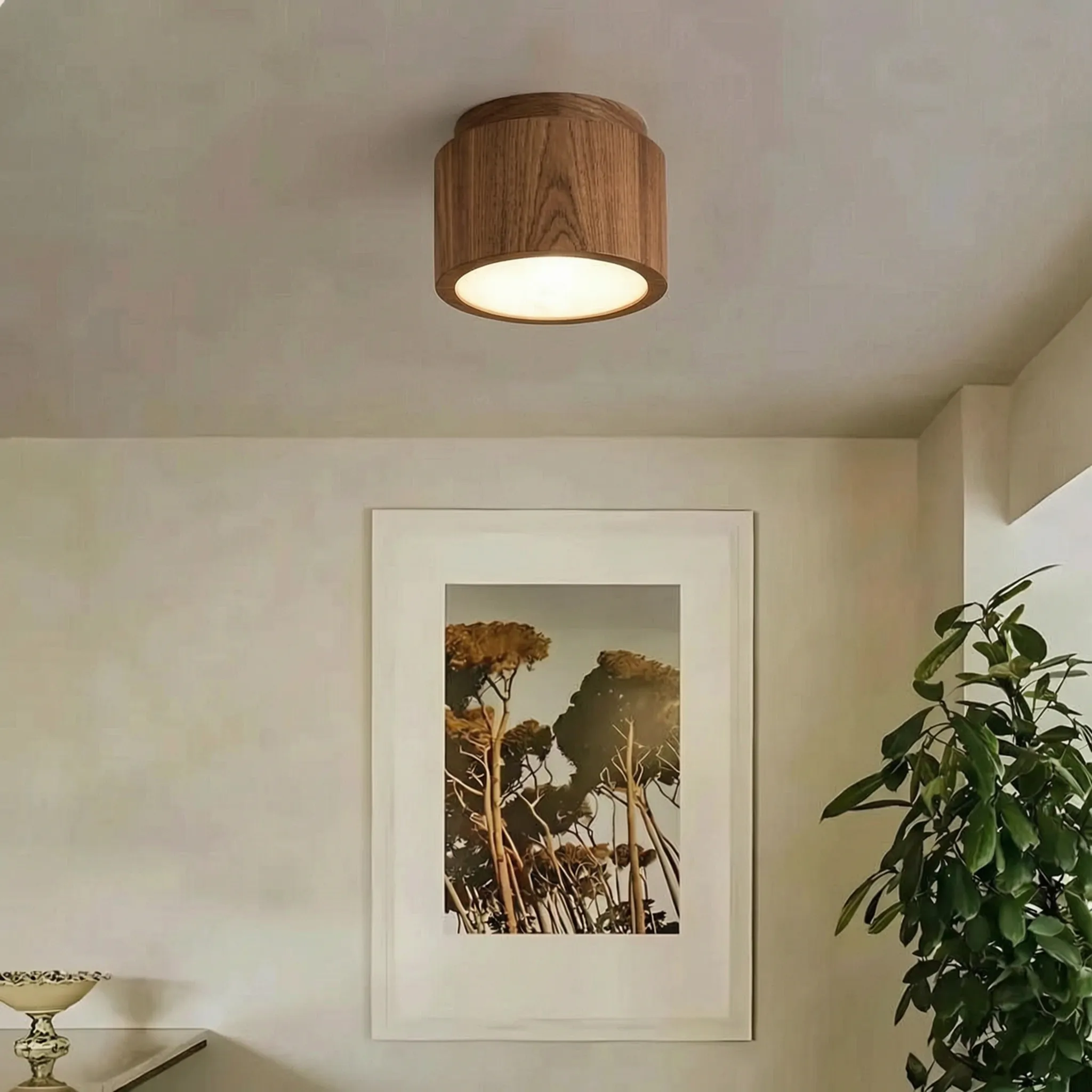 Noku™ -  Flush Mount Ceiling Light -  Hallway Illumination