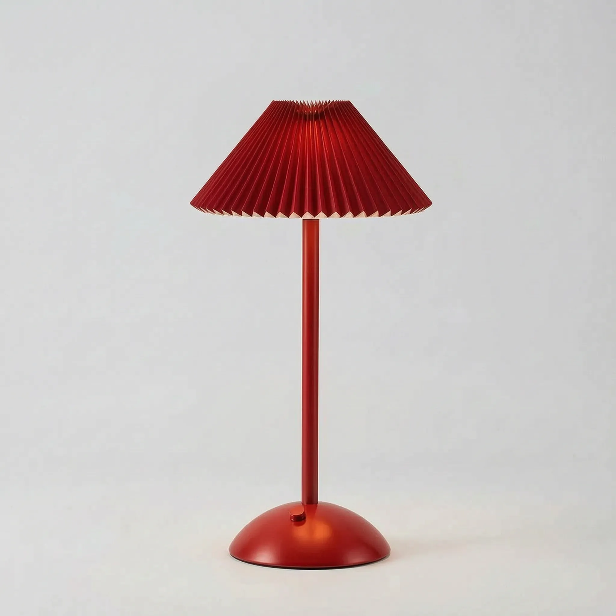 Norya™ -  Pleated Cordless Table Lamp -  Bedside Reading