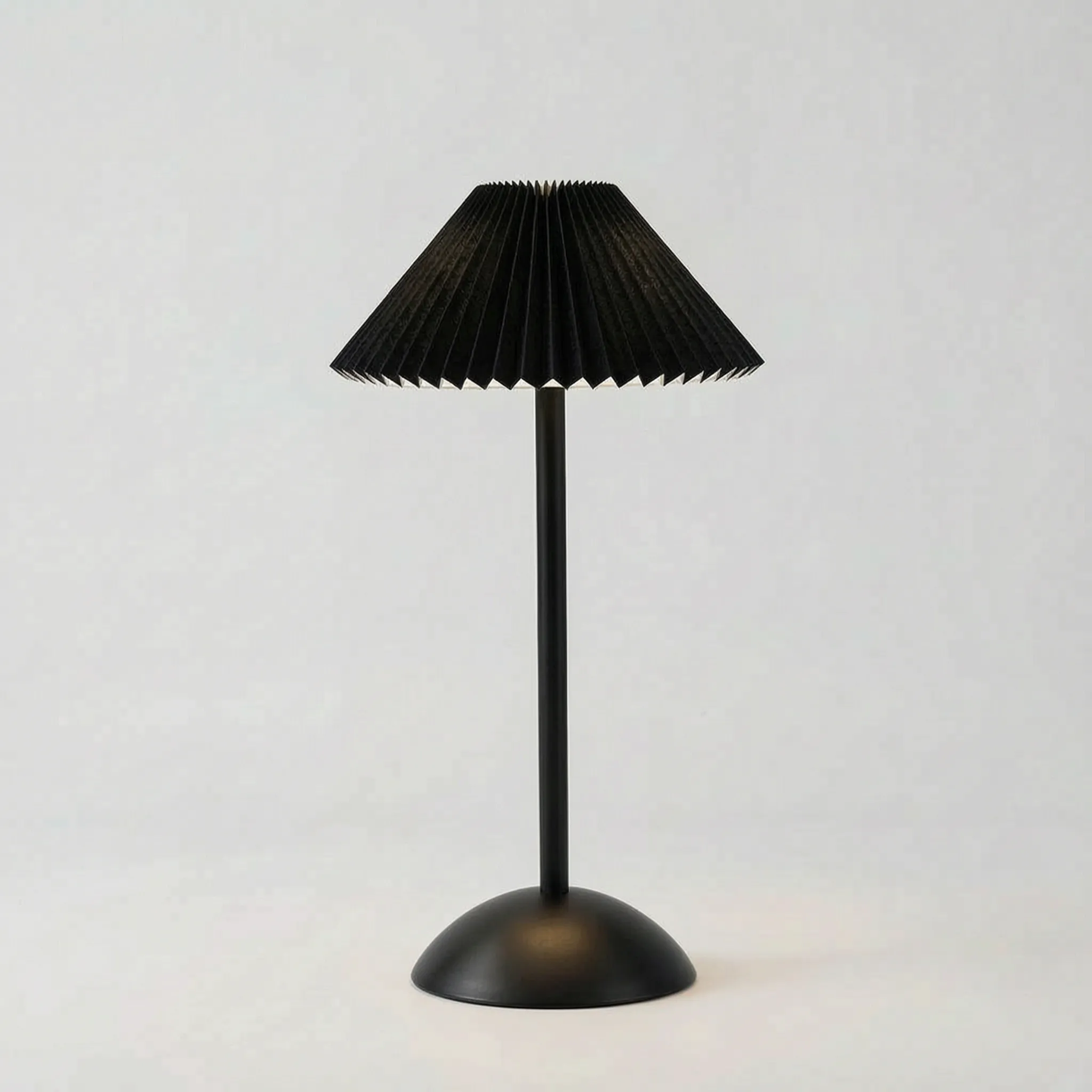 Norya™ -  Pleated Cordless Table Lamp -  Bedside Reading