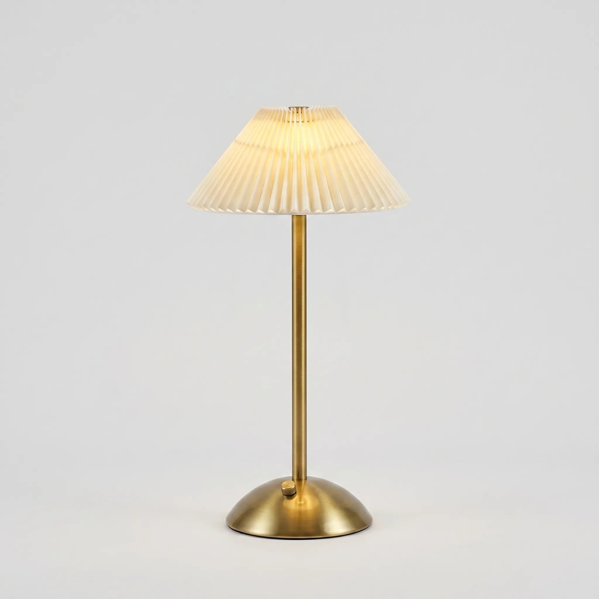 Norya™ -  Pleated Cordless Table Lamp -  Bedside Reading
