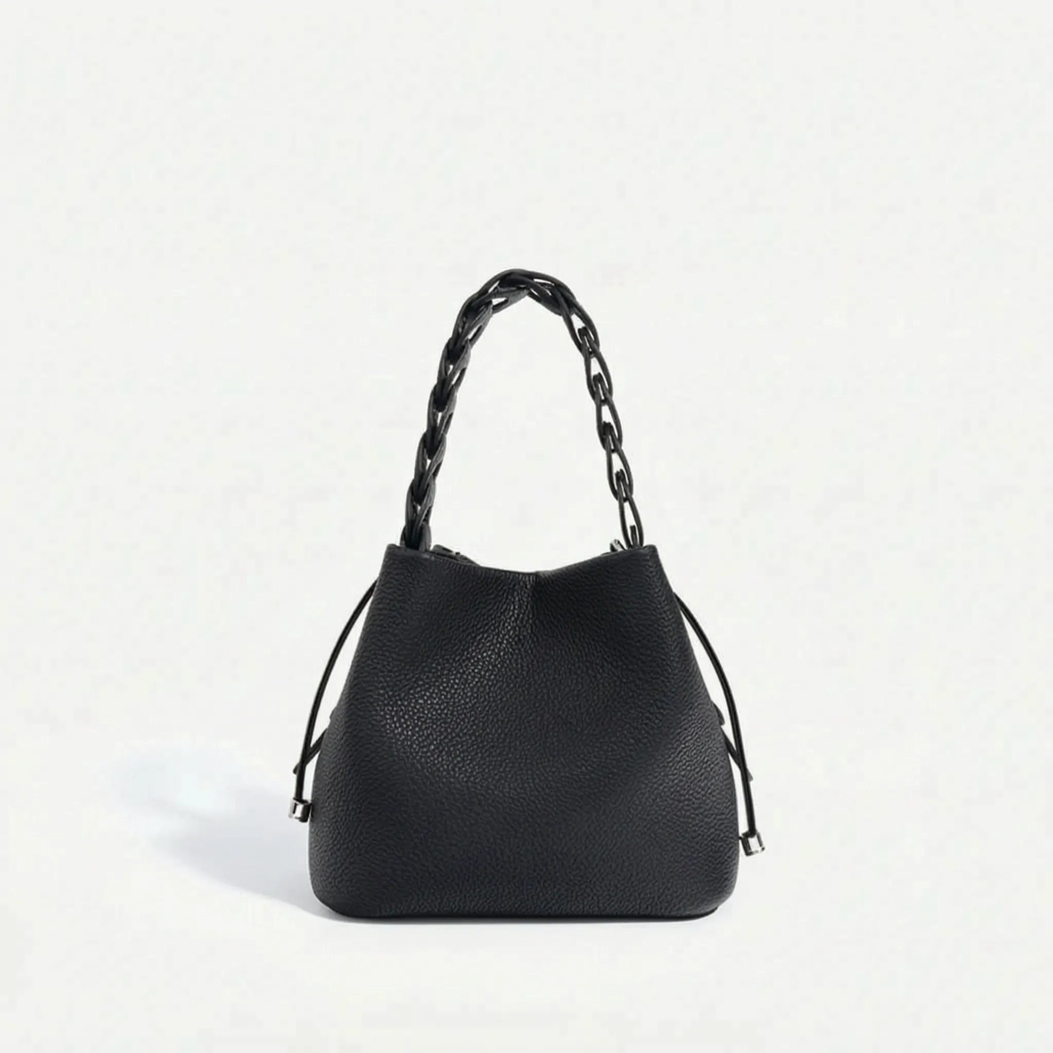 Novano™ -  Compact Textured Bucket Bag -  Carrying Daily Essentials