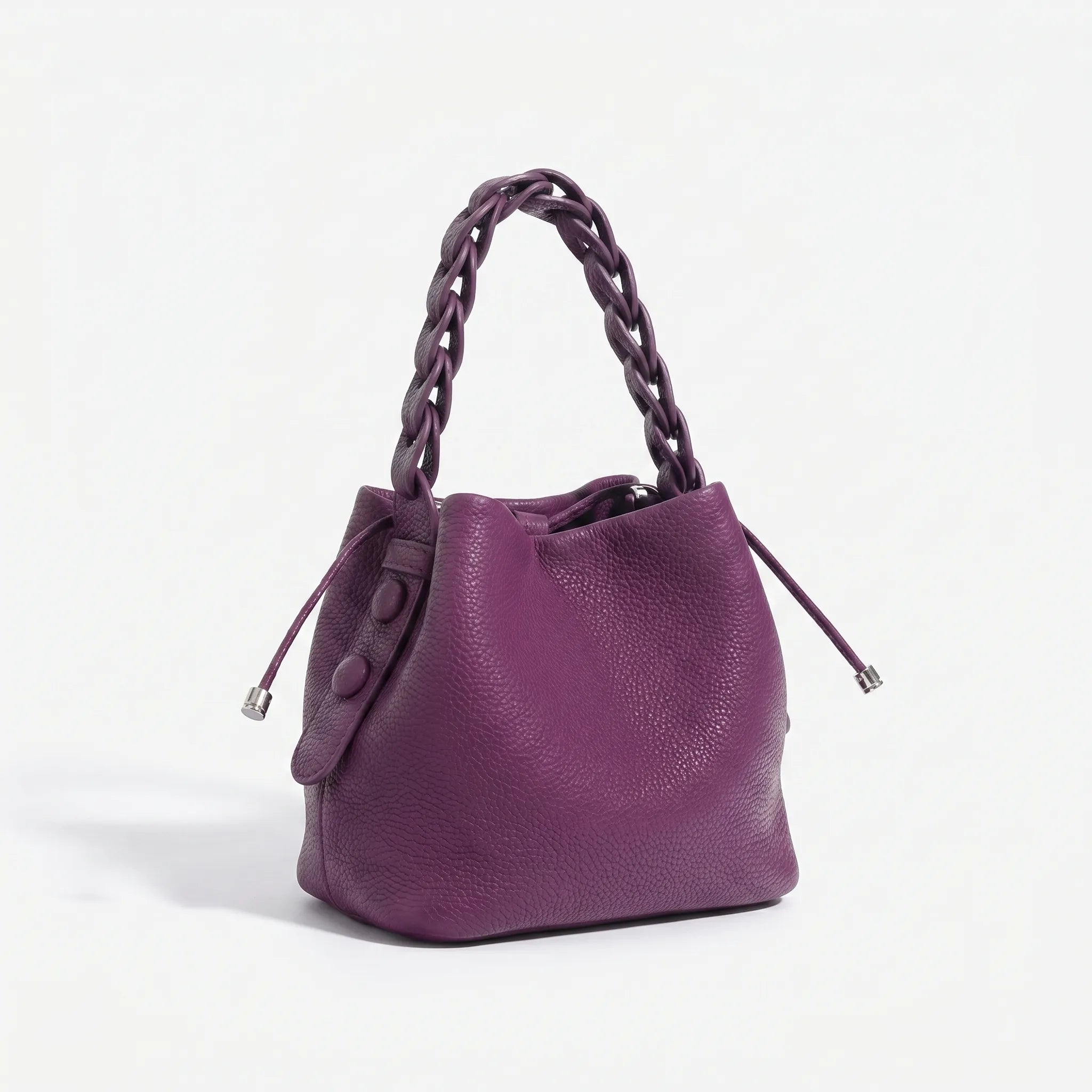 Novano™ -  Compact Textured Bucket Bag -  Carrying Daily Essentials