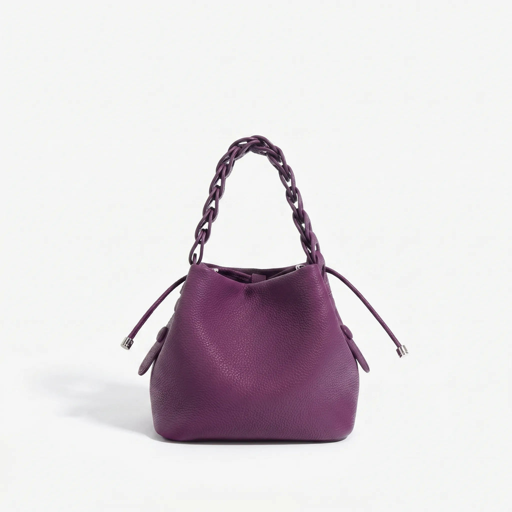 Novano™ -  Compact Textured Bucket Bag -  Carrying Daily Essentials