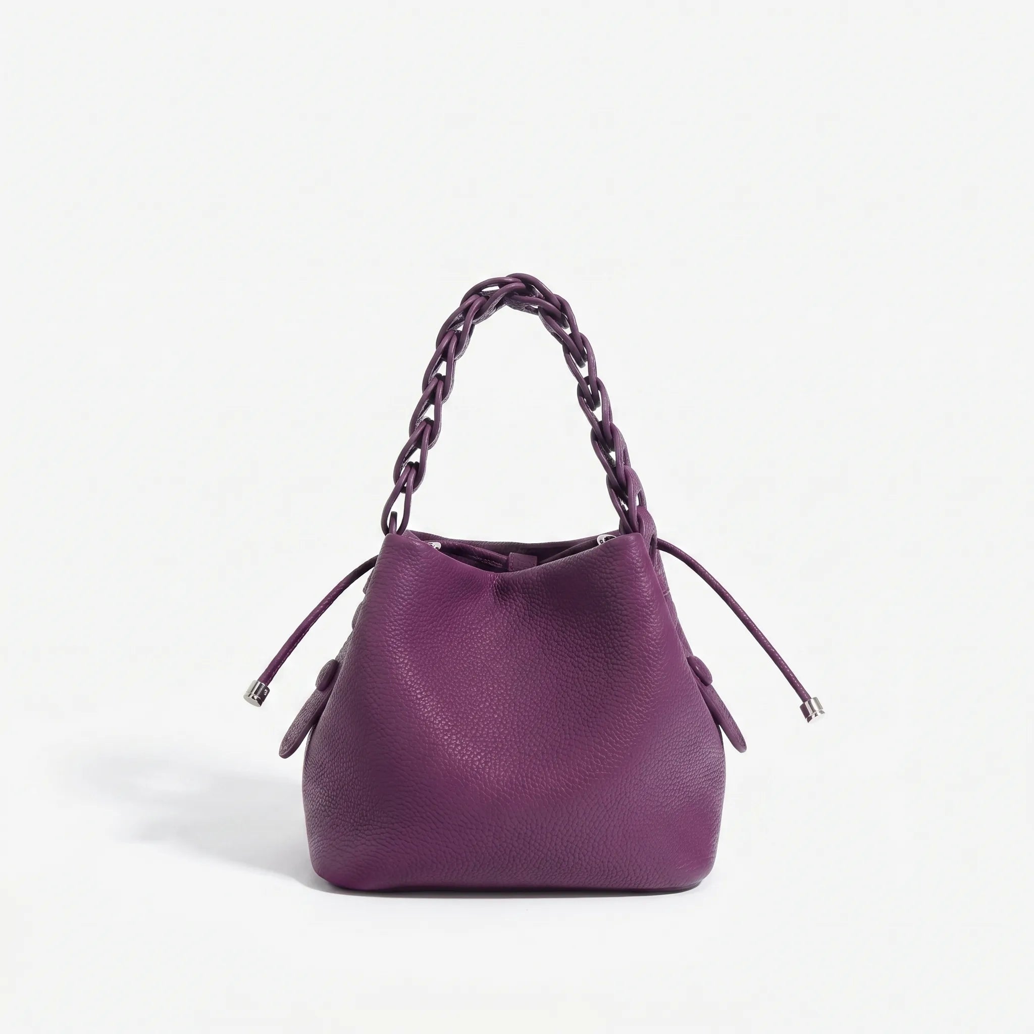Novano™ -  Compact Textured Bucket Bag -  Carrying Daily Essentials