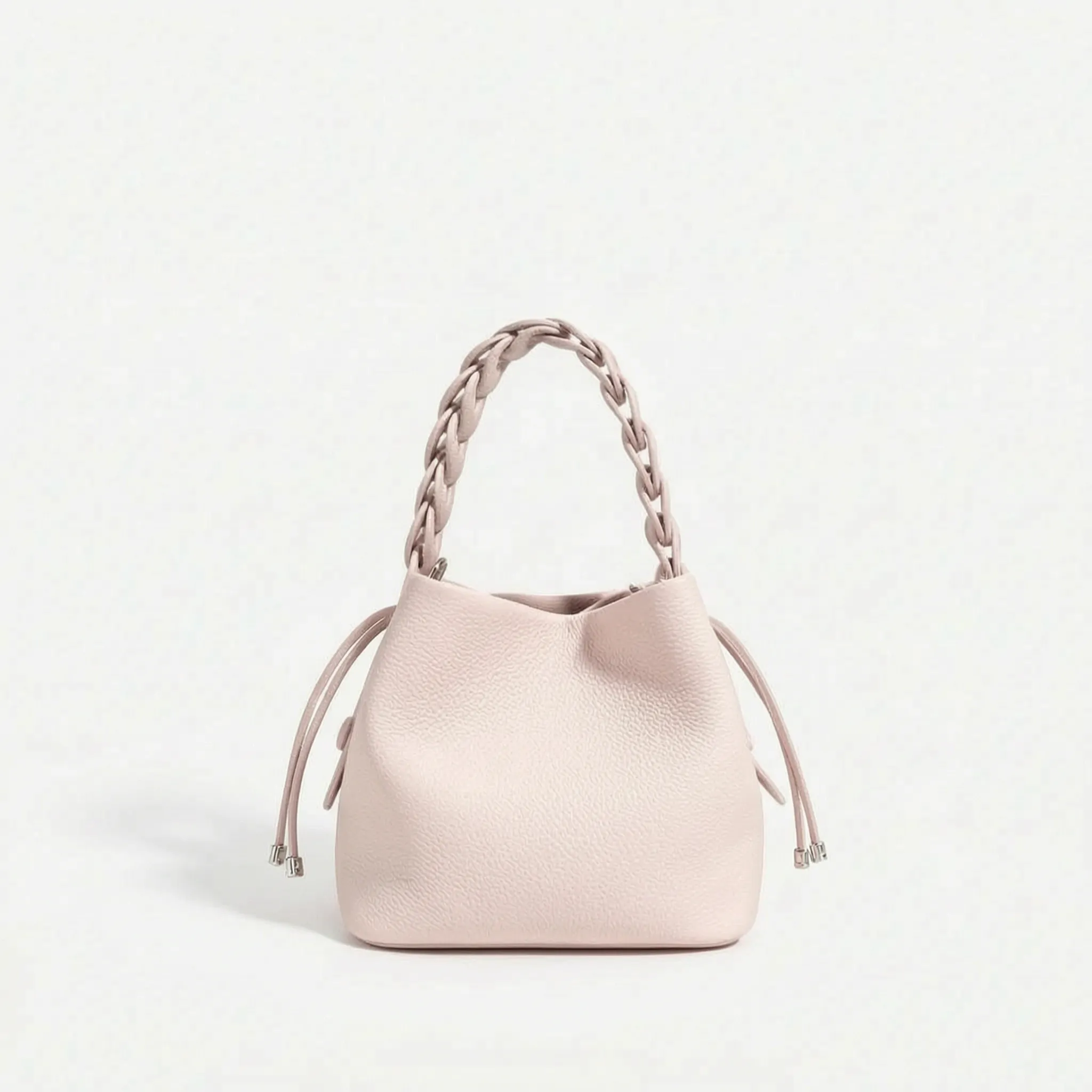 Novano™ -  Compact Textured Bucket Bag -  Carrying Daily Essentials