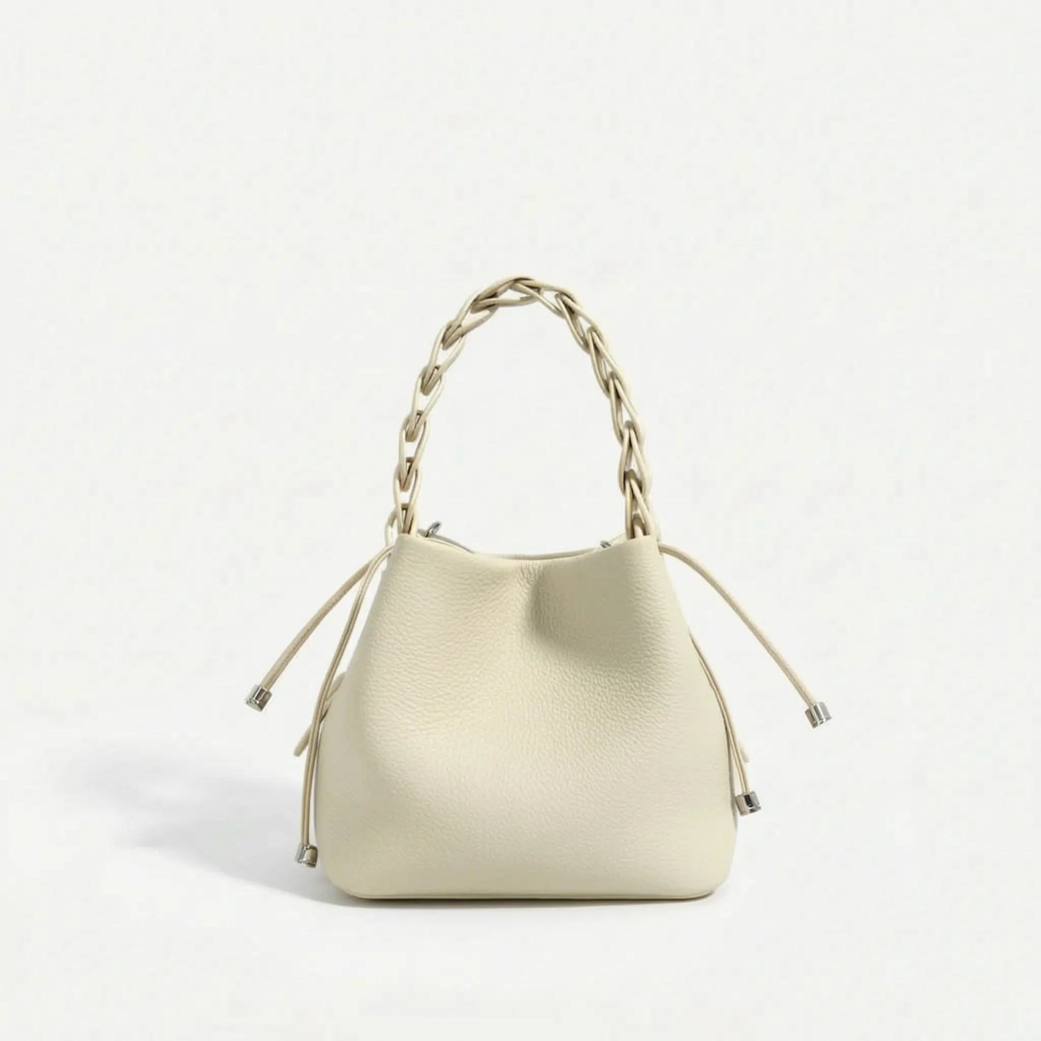 Novano™ -  Compact Textured Bucket Bag -  Carrying Daily Essentials