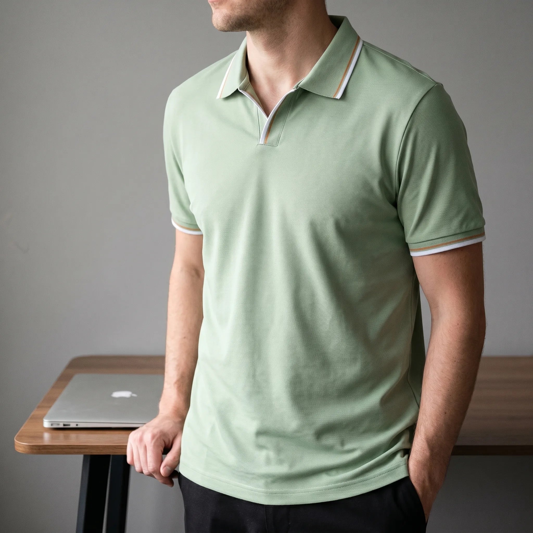 Novaris™ -  Short Sleeve Polo Shirt -  Office Casual Wear