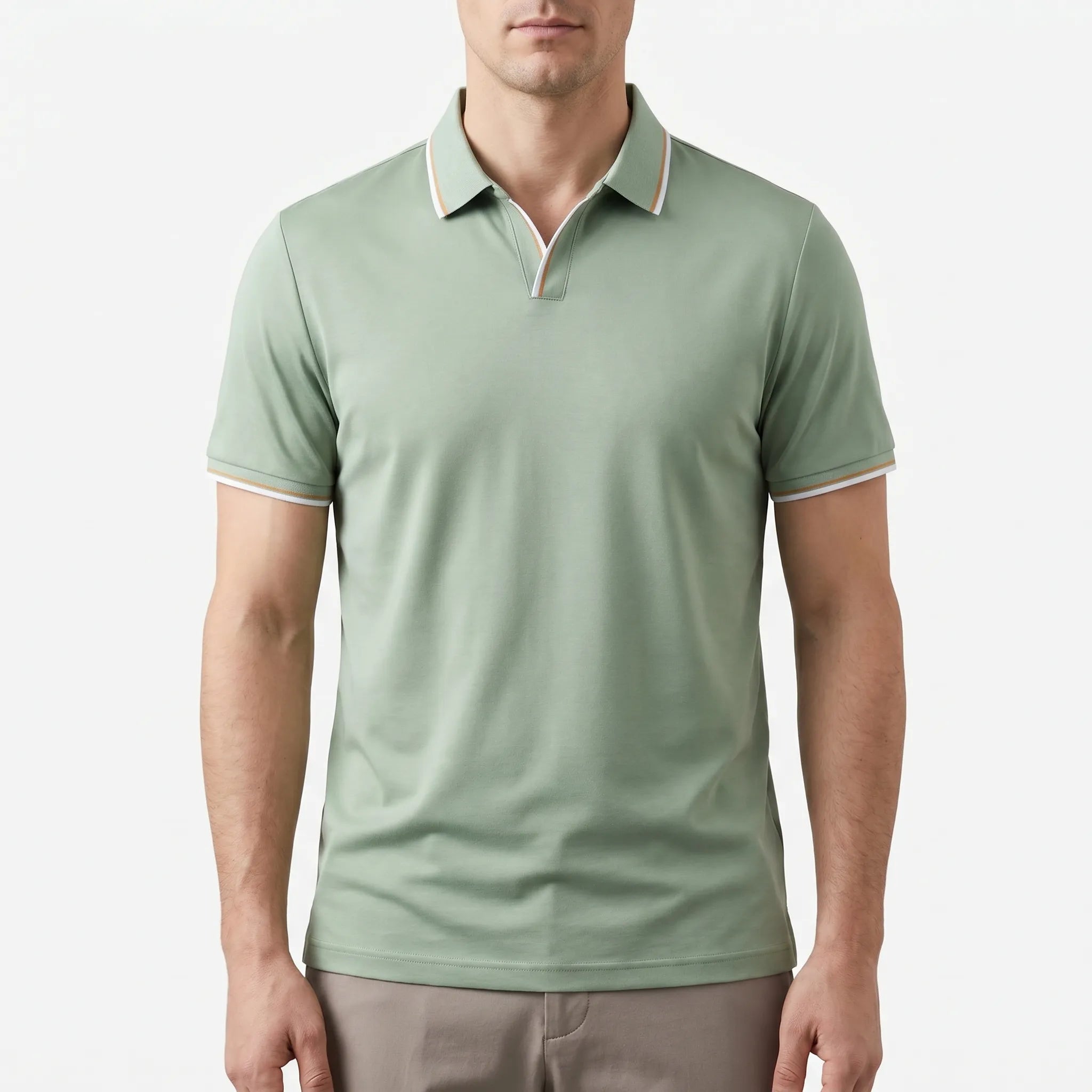 Novaris™ -  Short Sleeve Polo Shirt -  Office Casual Wear