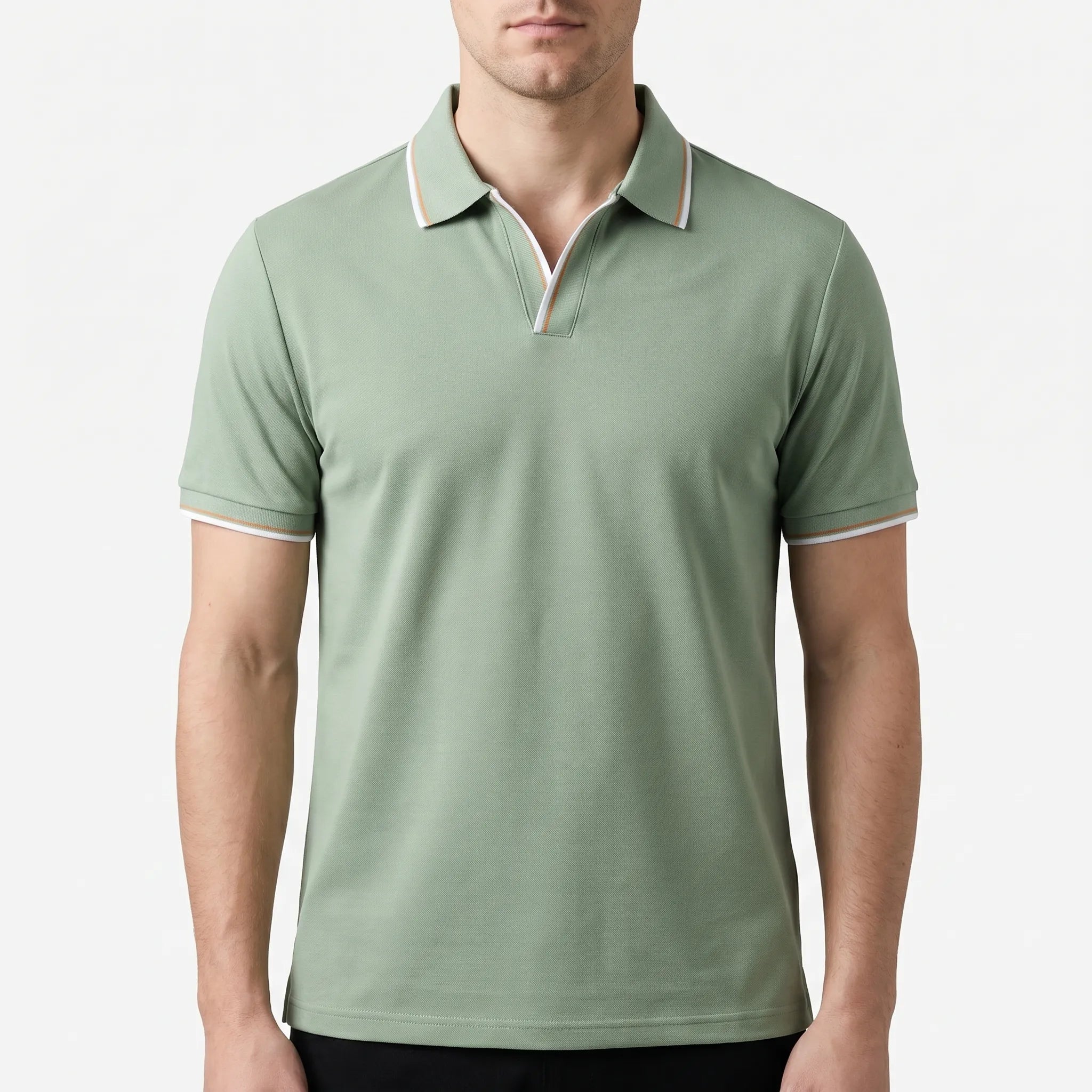 Novaris™ -  Short Sleeve Polo Shirt -  Office Casual Wear