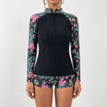 Novatide™ -  Long Sleeve Two-Piece Swimsuit -  Active Beach Days