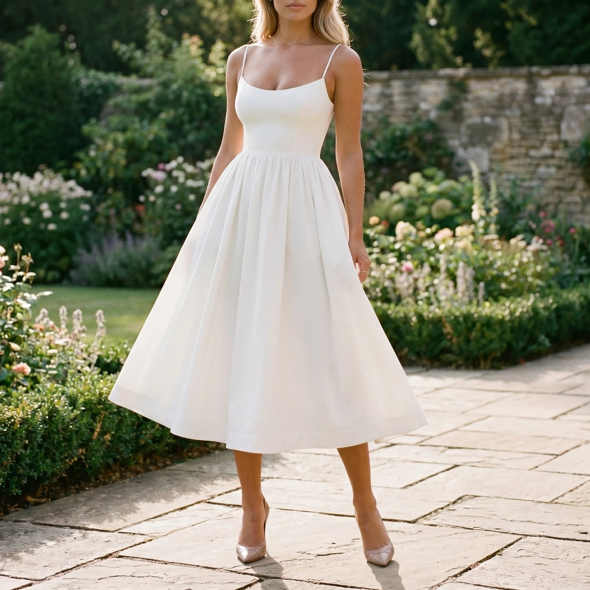 Novelle™ -  Sleeveless Midi Dress -  Formal Events