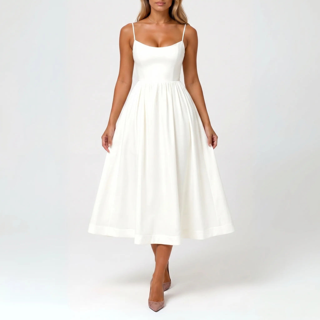 Novelle™ -  Sleeveless Midi Dress -  Formal Events