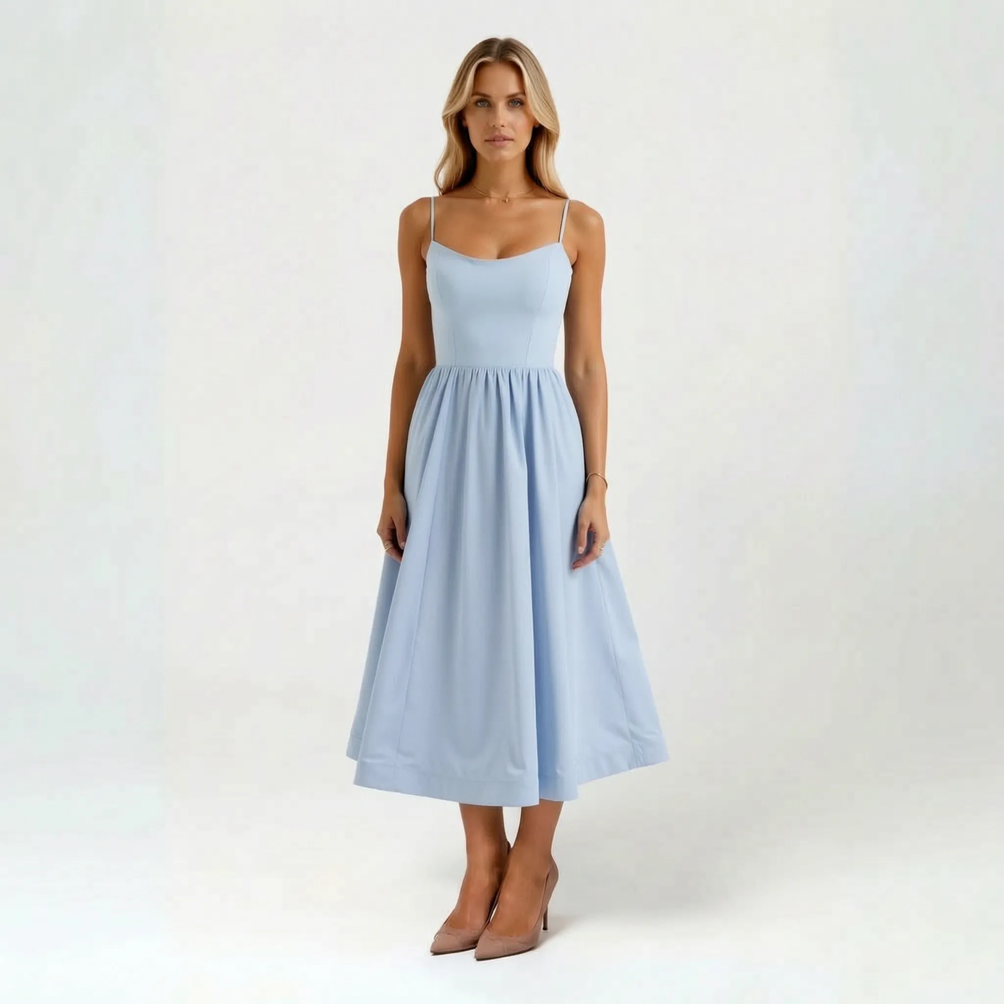 Novelle™ -  Sleeveless Midi Dress -  Formal Events