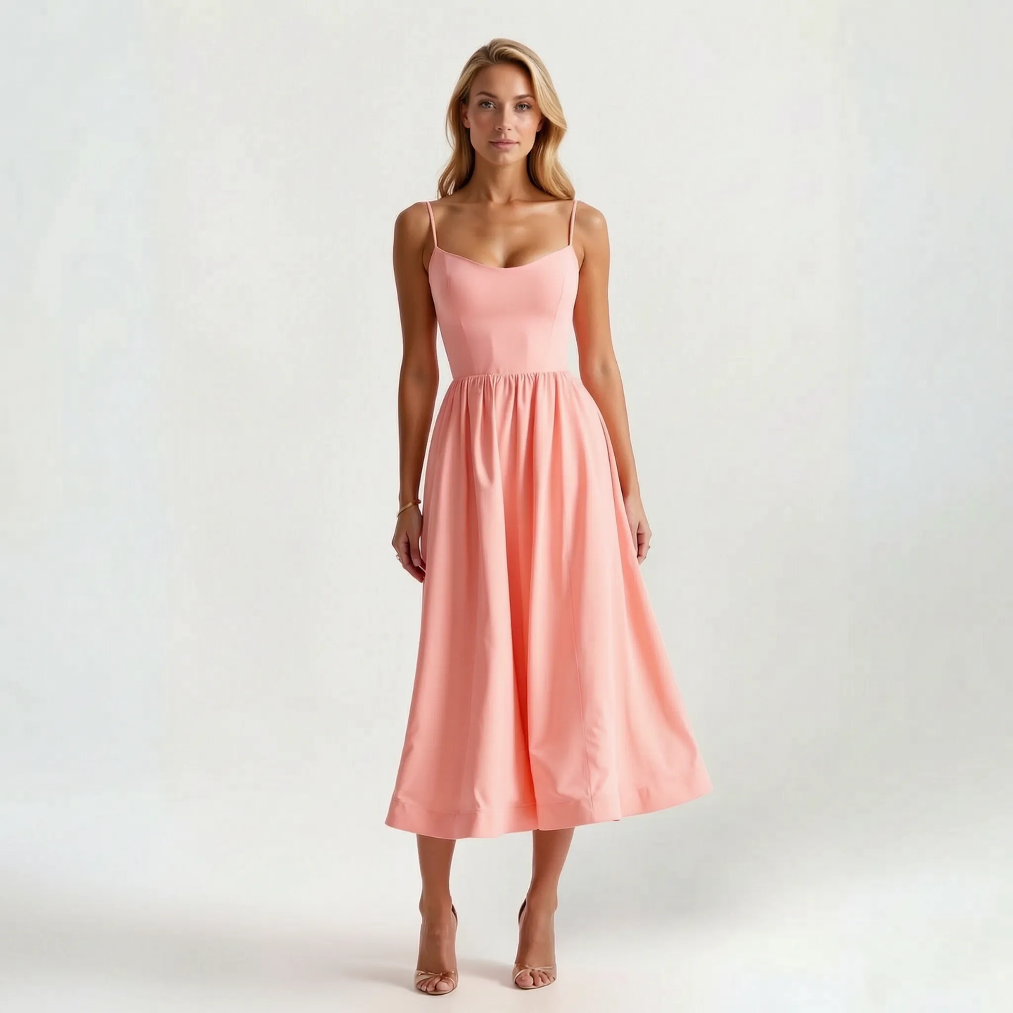 Novelle™ -  Sleeveless Midi Dress -  Formal Events