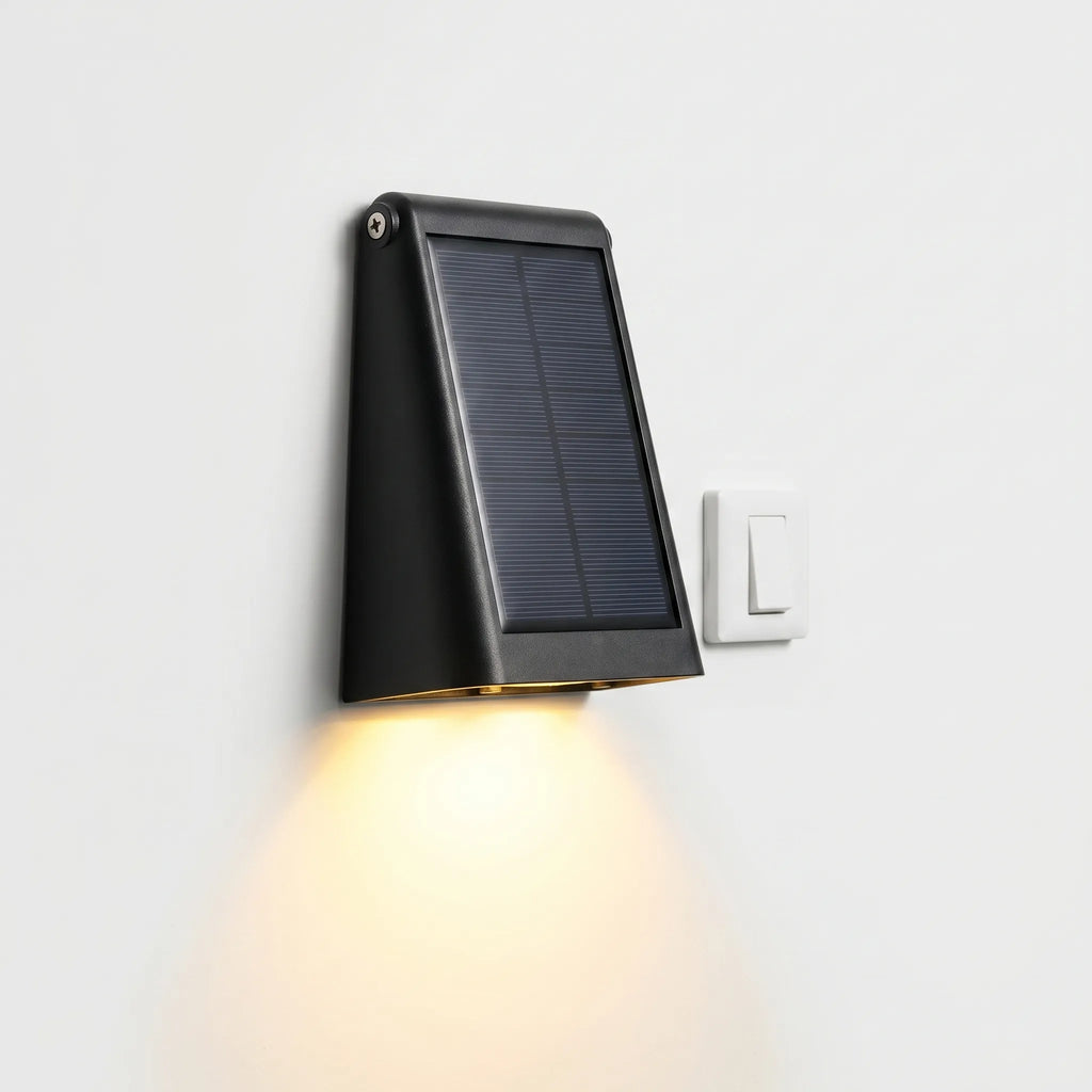 Noxis™ -  Modern Solar Wall Sconce -  Lighting Dark Pathways