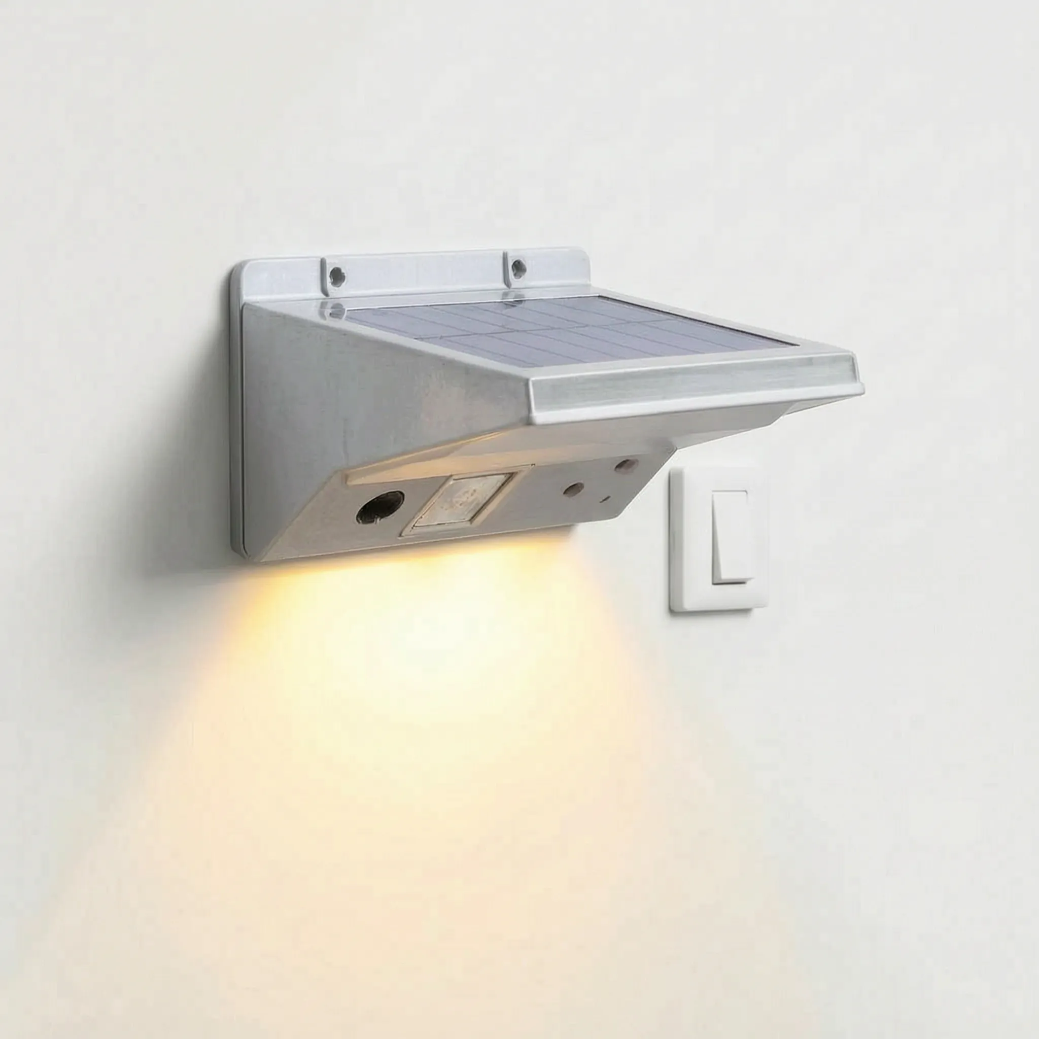 Noxis™ -  Modern Solar Wall Sconce -  Lighting Dark Pathways