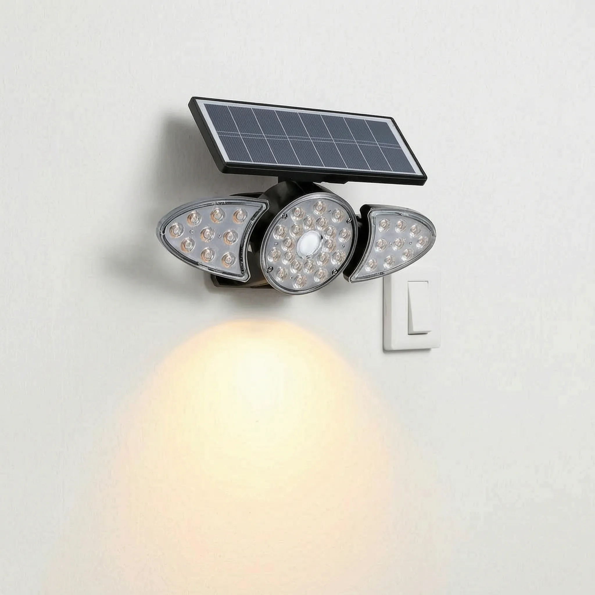 Noxis™ -  Modern Solar Wall Sconce -  Lighting Dark Pathways