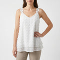 Nuvina™ -  Textured Sleeveless Summer Top -  Warm Weather Outings
