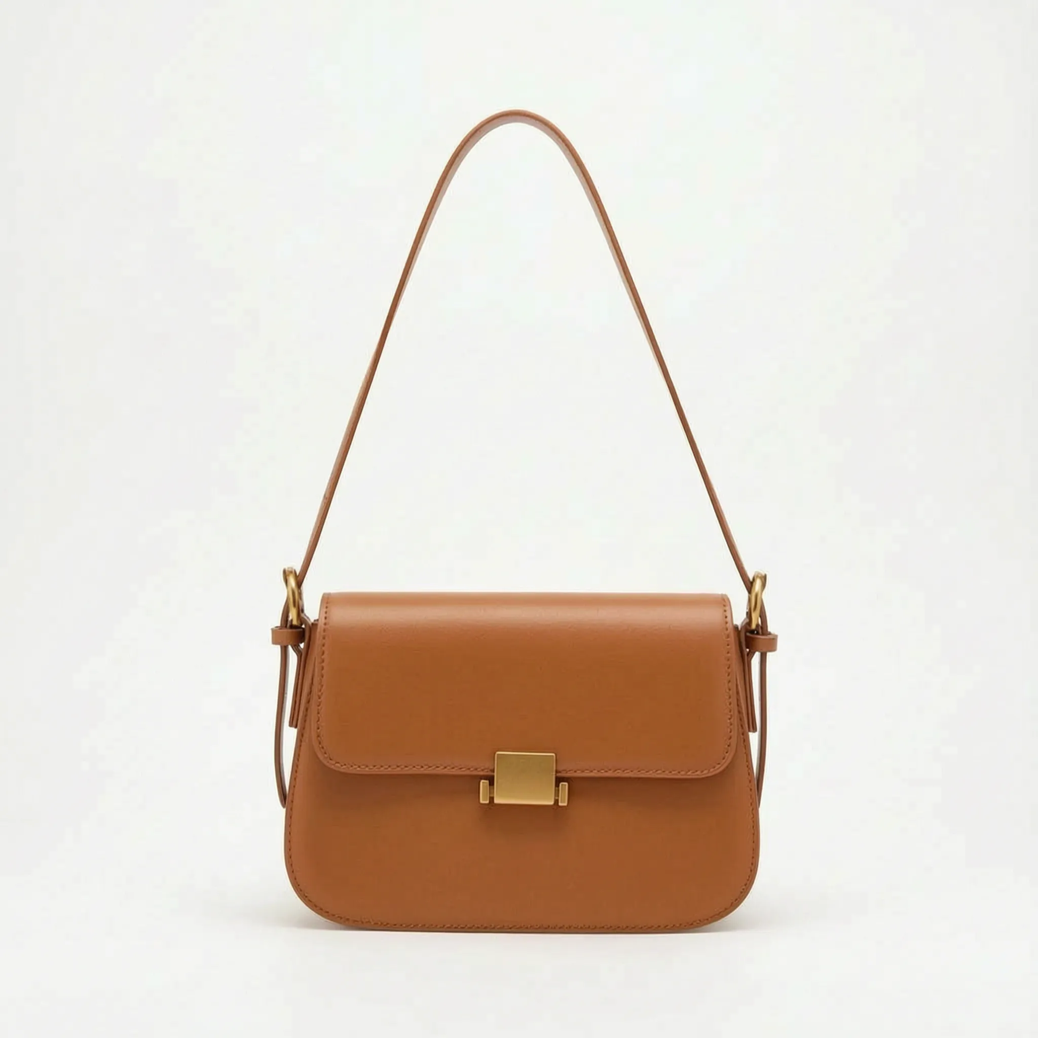 Olymis™ -  Structured Crossbody Flap Bag -  Carrying Daily Essentials