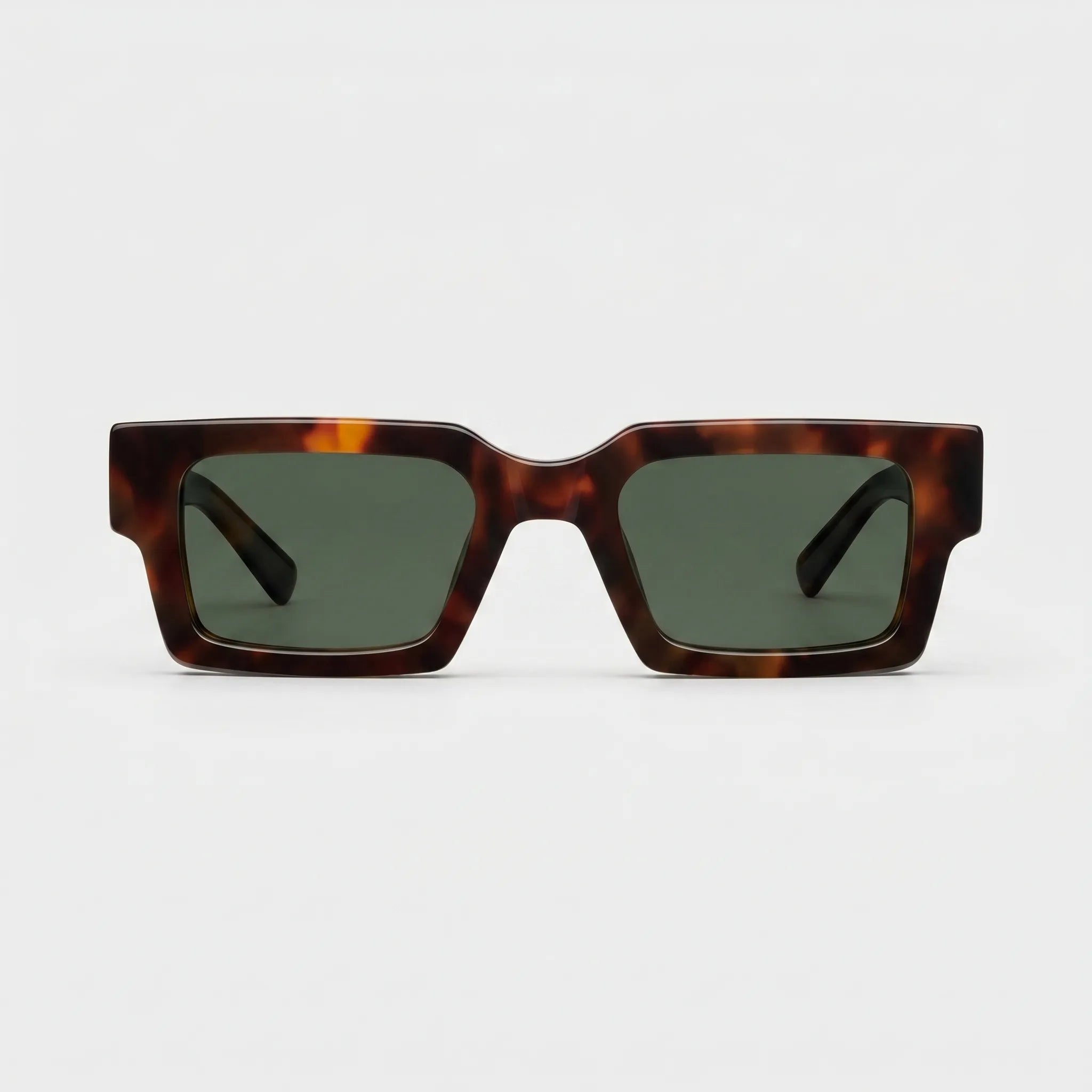 Optikast™ -  Rectangular Translucent Frame Sunglasses -  Sunny City Commutes