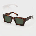 Optikast™ -  Rectangular Translucent Frame Sunglasses -  Sunny City Commutes