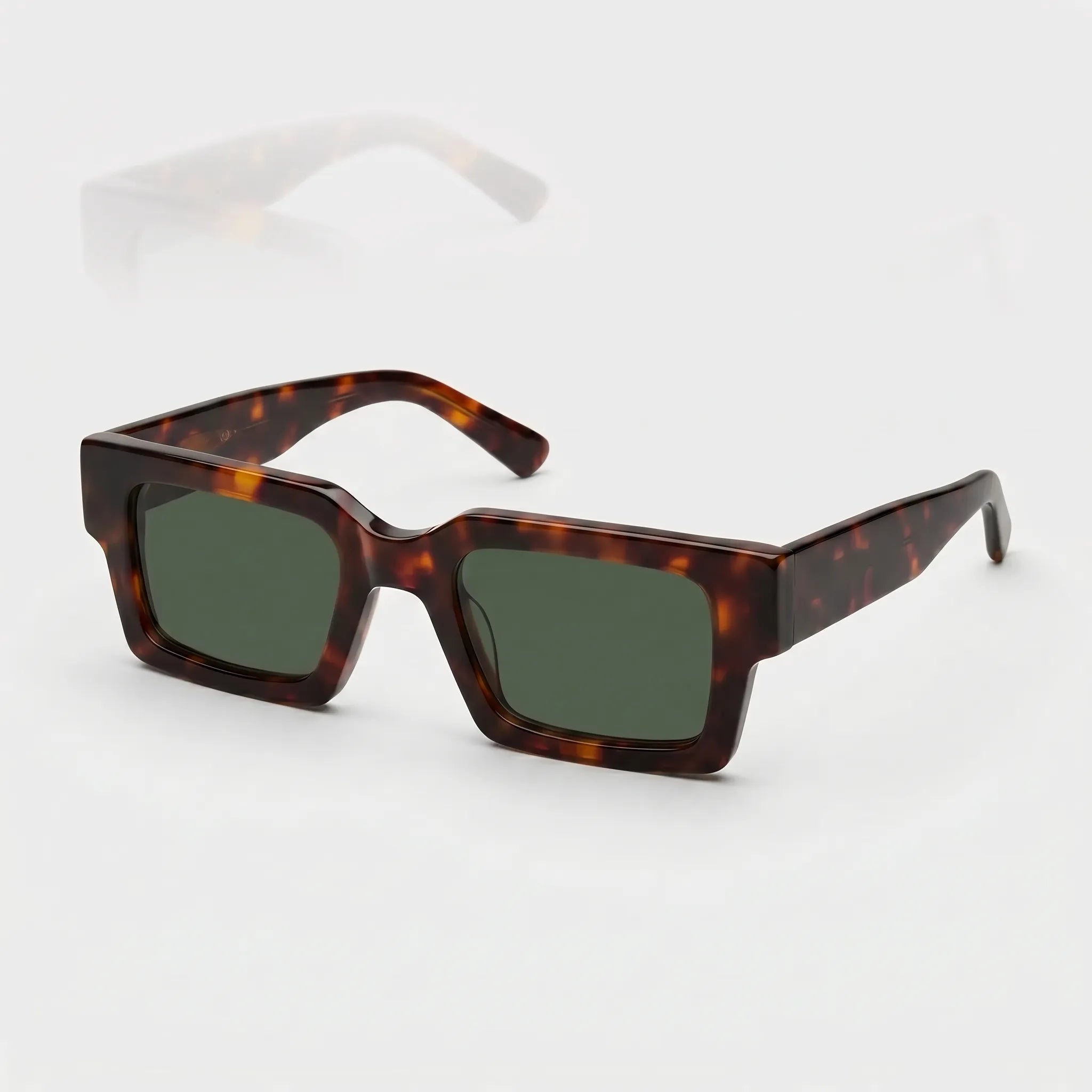 Optikast™ -  Rectangular Translucent Frame Sunglasses -  Sunny City Commutes