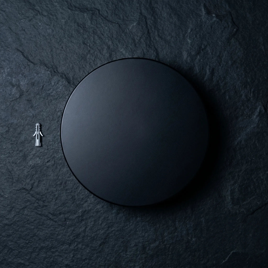 Orbiton™ -  Round Minimalist Outdoor Sconce -  Illuminating Outdoor Patios