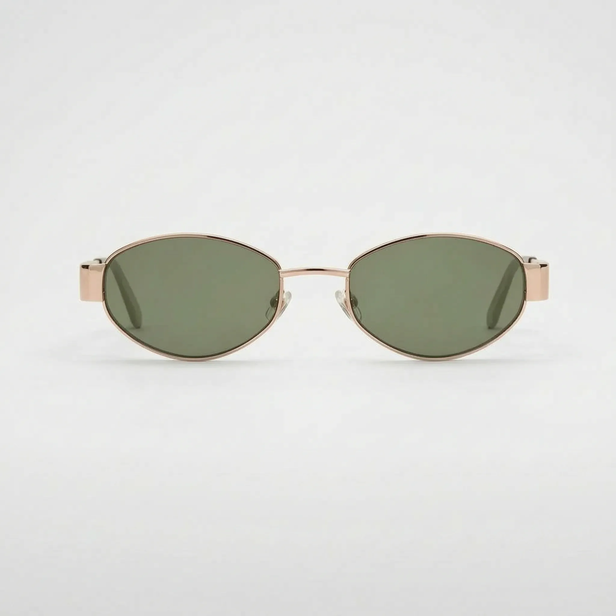 Ovallia™ -  Vintage Style Oval Sunglasses -  Filtering Bright Sunlight