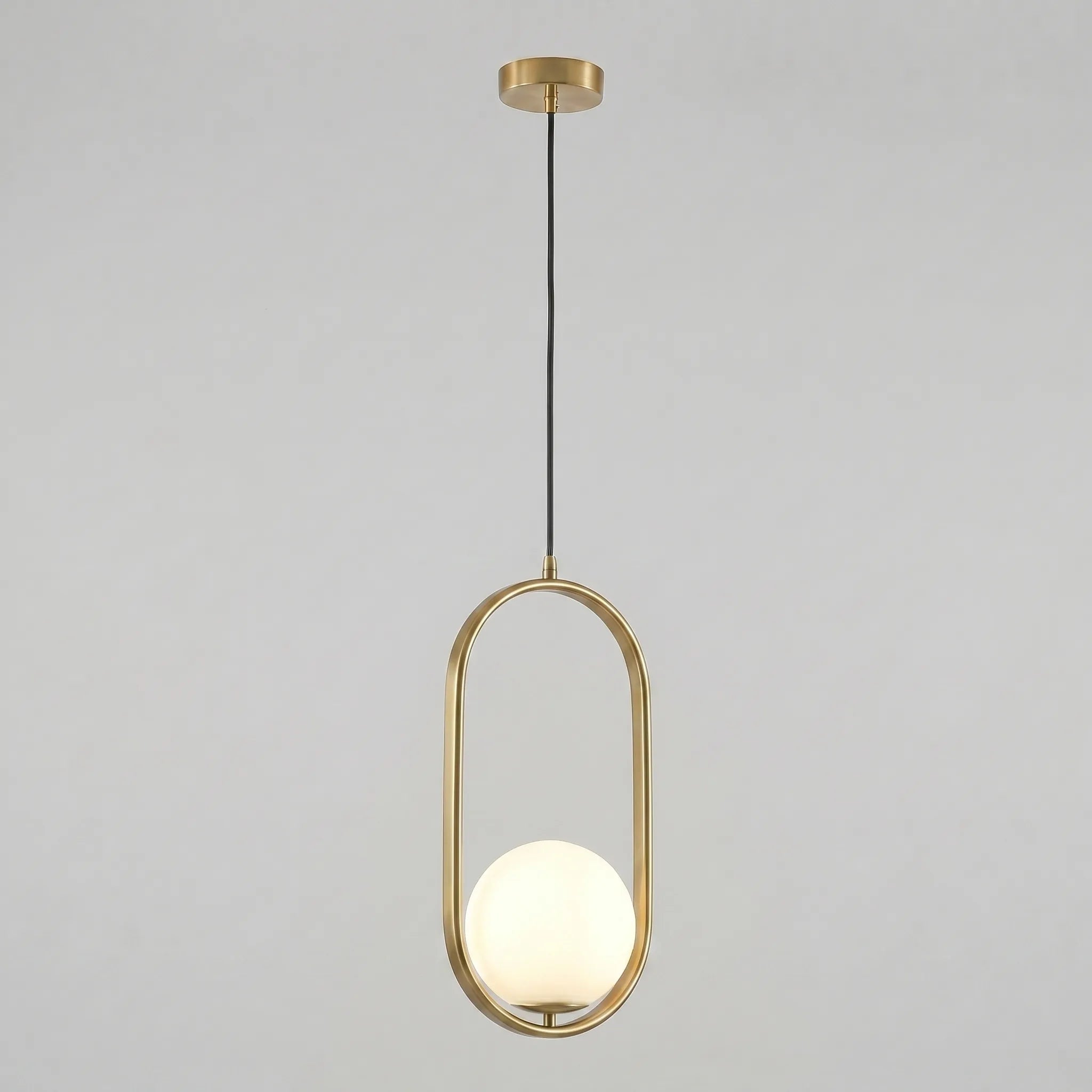 Ovantia™ -  Modern Oval Pendant Light -  Bedside Lighting