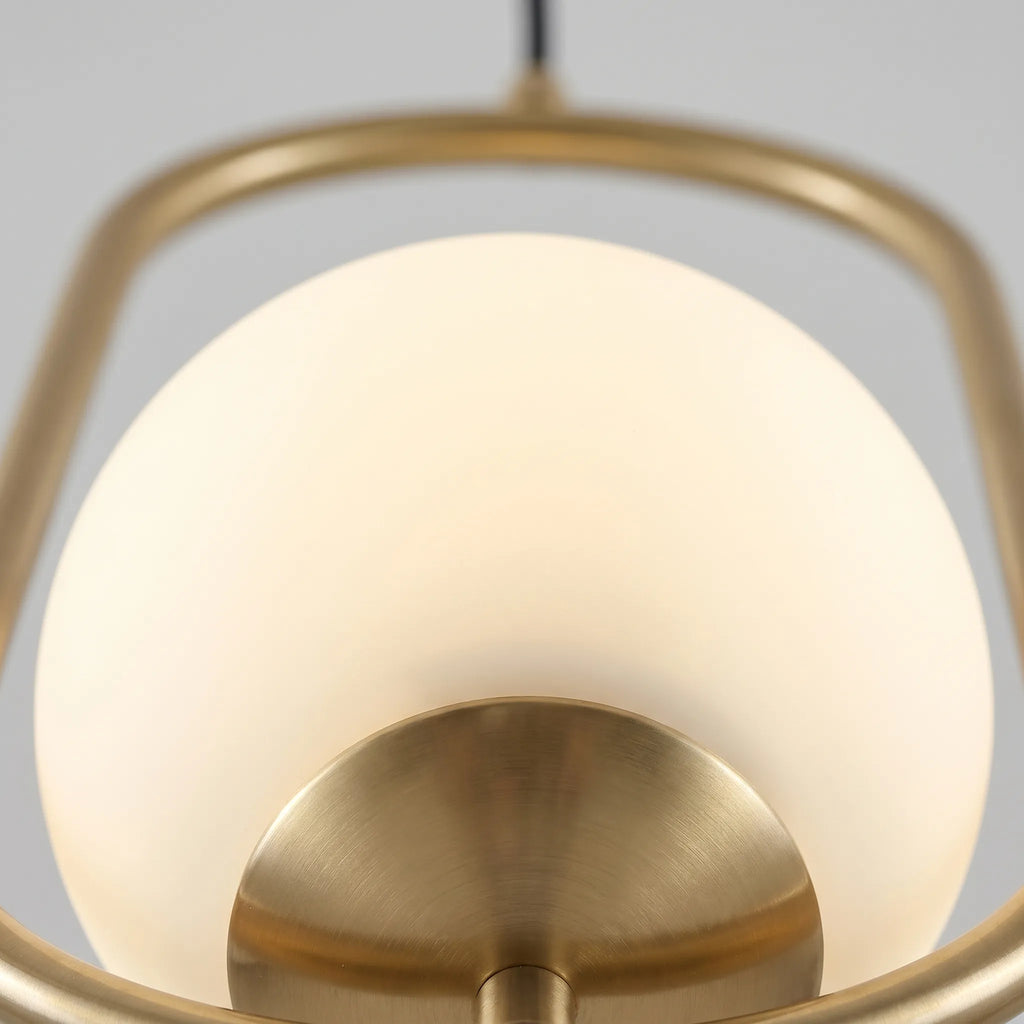 Ovantia™ -  Modern Oval Pendant Light -  Bedside Lighting