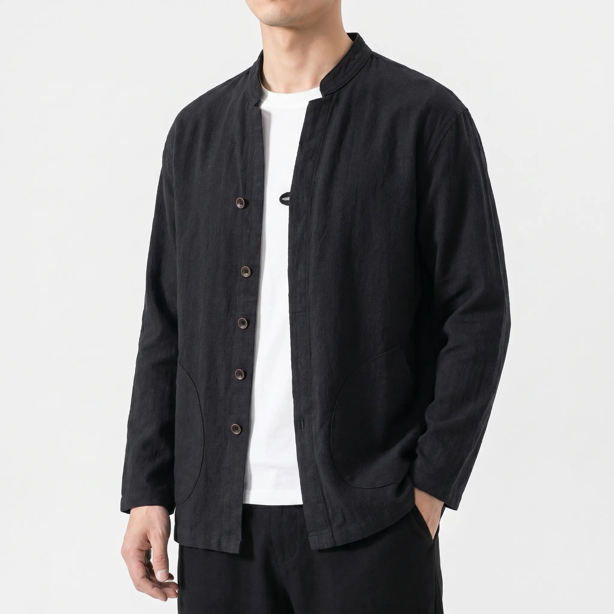 Oxfell™ -  Long Sleeve Casual Shirt -  Layering Over T-Shirts