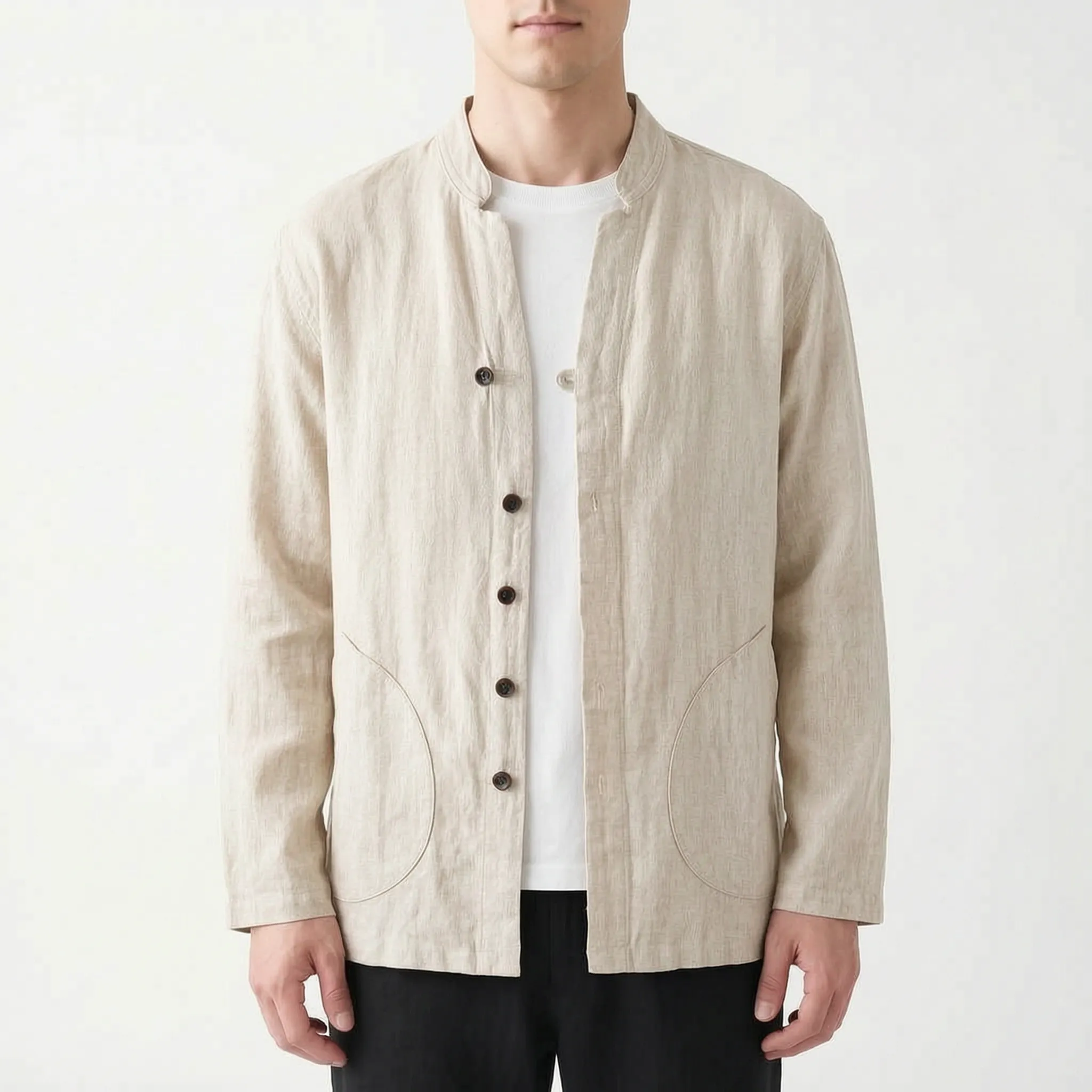 Oxfell™ -  Long Sleeve Casual Shirt -  Layering Over T-Shirts