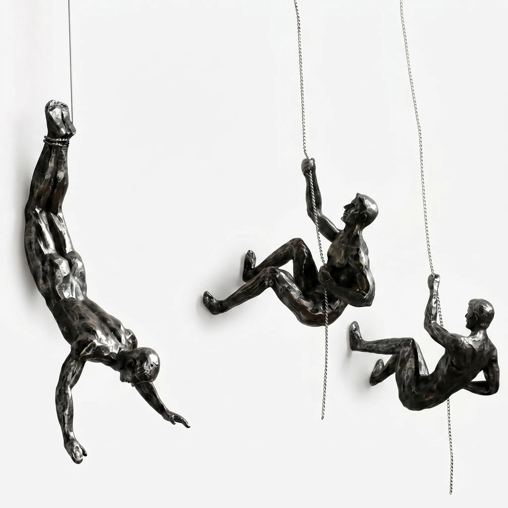 Pendex™ -  Wall Mounted Climbing Sculptures -  Decorating Blank Walls