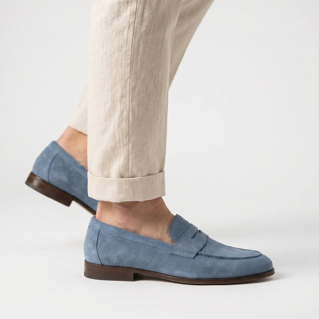 Pennyllo™ -  Men's Slip-On Penny Loafers -  Smart Casual Styling