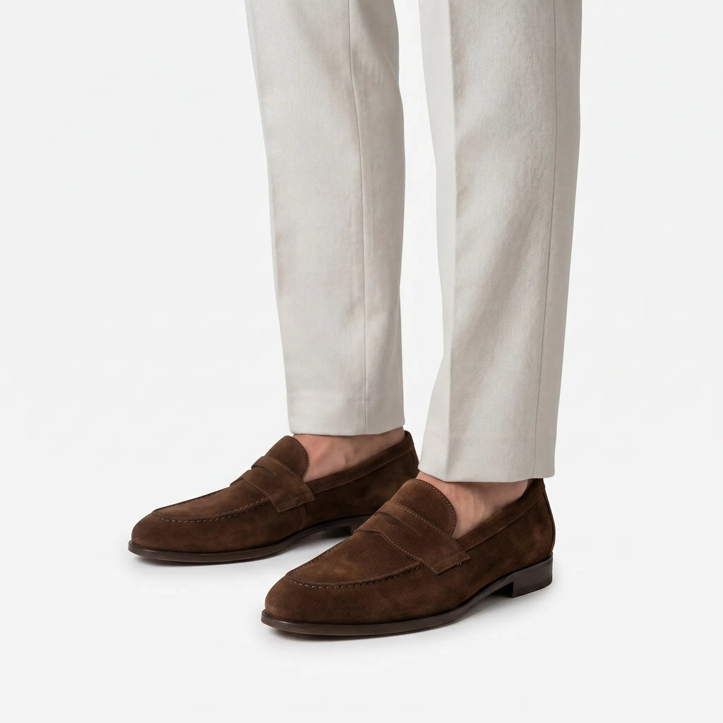 Pennyllo™ -  Men's Slip-On Penny Loafers -  Smart Casual Styling