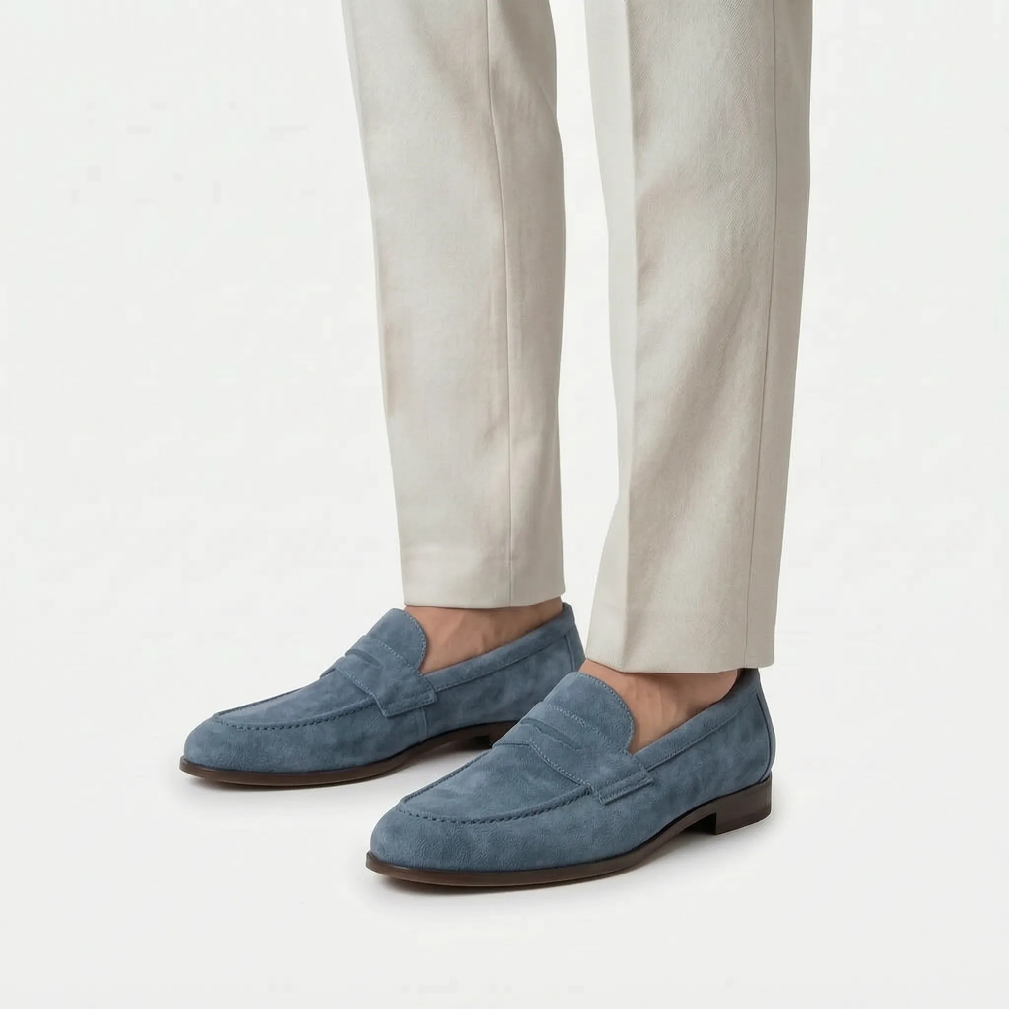 Pennyllo™ -  Men's Slip-On Penny Loafers -  Smart Casual Styling