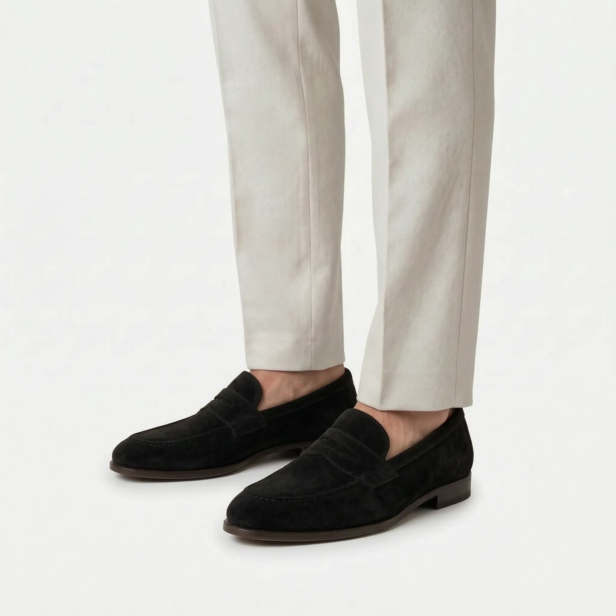 Pennyllo™ -  Men's Slip-On Penny Loafers -  Smart Casual Styling