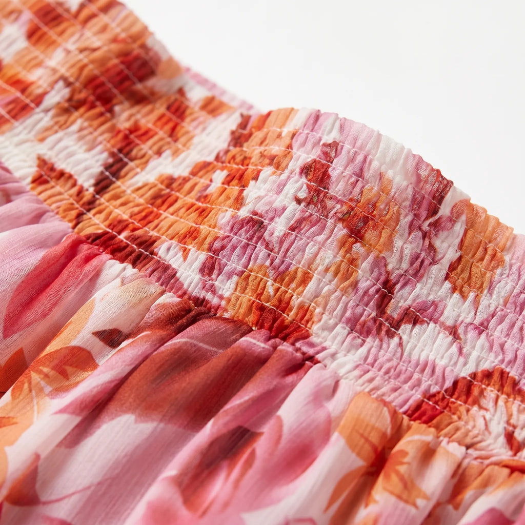 Petalyn™ -  Off-The-Shoulder Floral Blouse -  Weekend Brunching