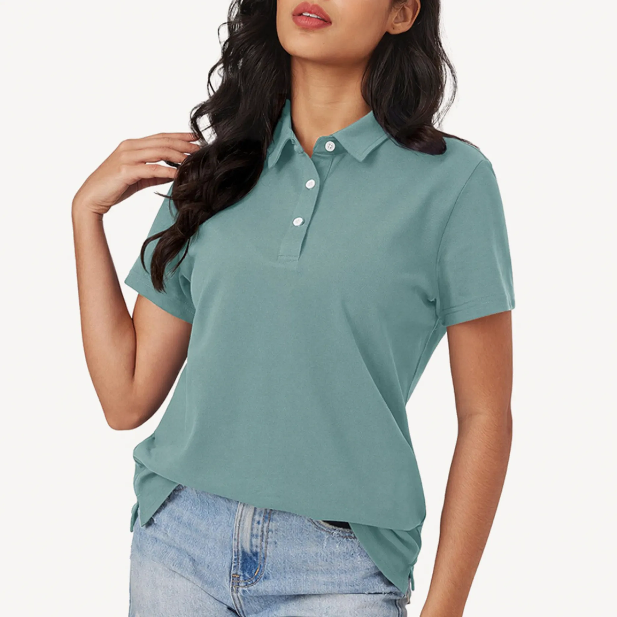 PoloChic™ -  Short Sleeve Polo Shirt -  Casual Outings