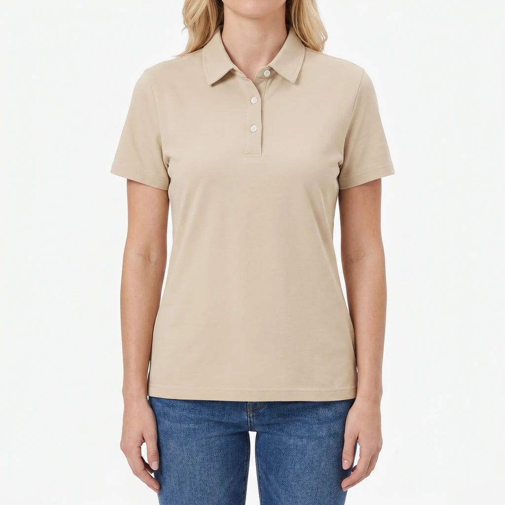 PoloChic™ -  Short Sleeve Polo Shirt -  Casual Outings