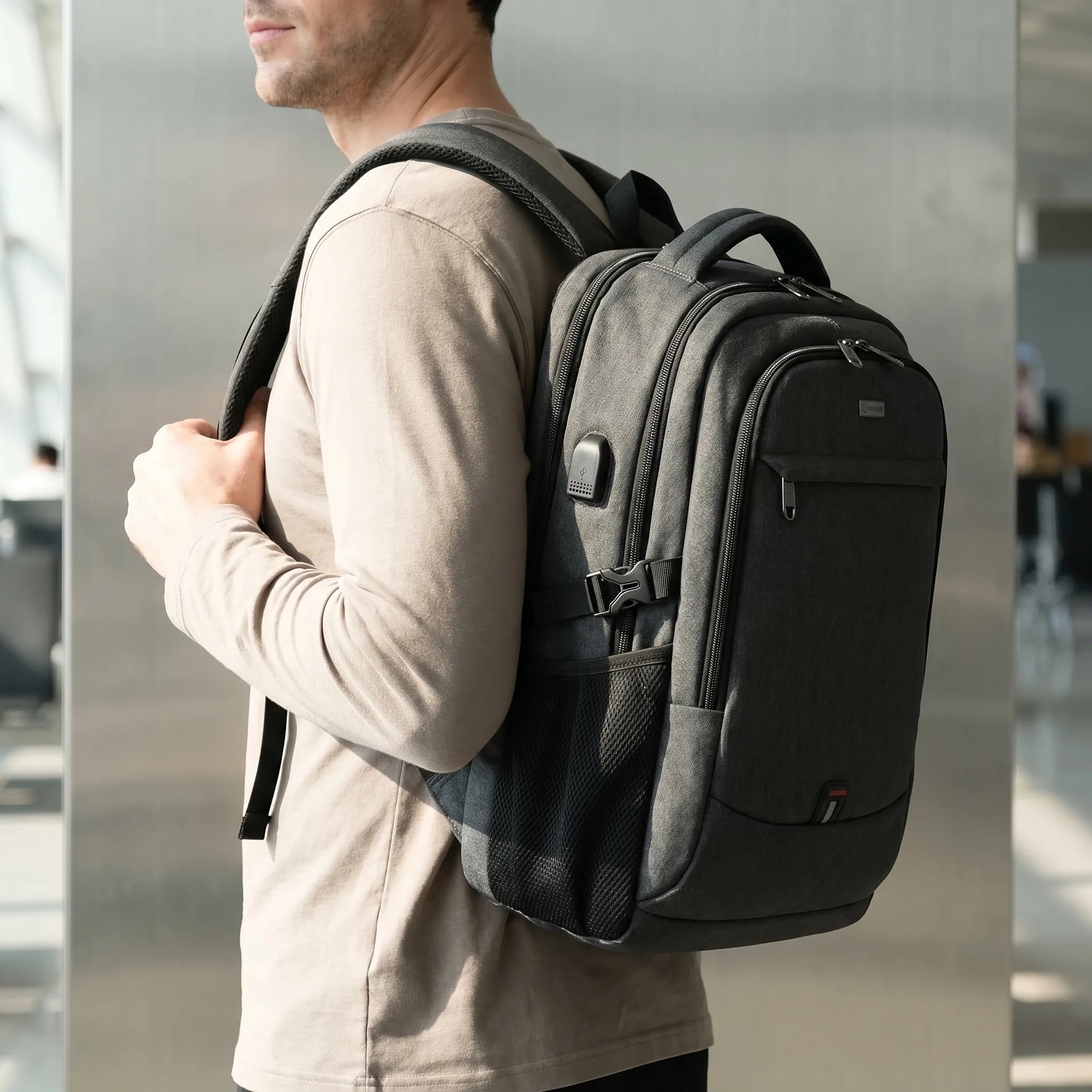 Portaro™ -  Multi-Compartment Laptop Rucksack -  Daily Commuting