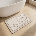 Purromat™ -  Minimalist Cat Floor Mat -  Drying Wet Feet