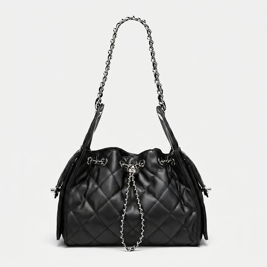 Quiltina™ -  Quilted Shoulder Bag -  Daily Errands