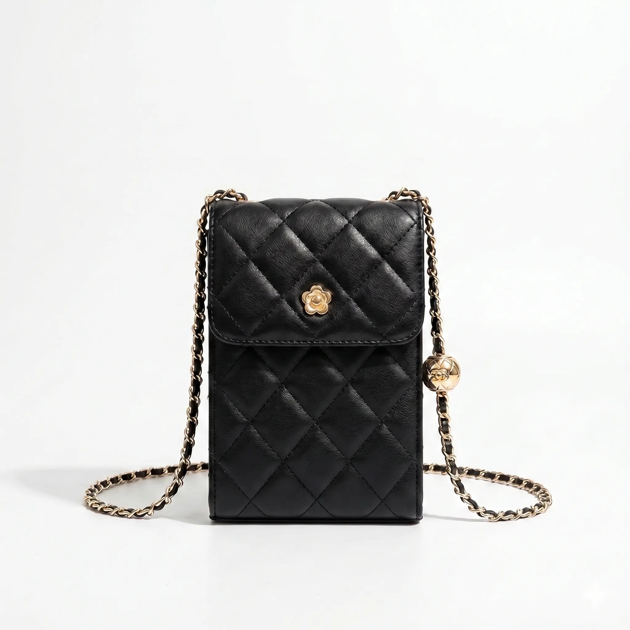 Quiltis™ -  Quilted Mini Crossbody Bag -  Carrying Daily Essentials