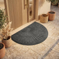 Radiamat™ -  Semi-Circular Textured Doormat -  Wiping Muddy Shoes